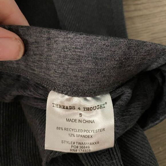 Thread 4 Thought Reactive Kensi Rib Sports Bra Size Small - Picture 8 of 11